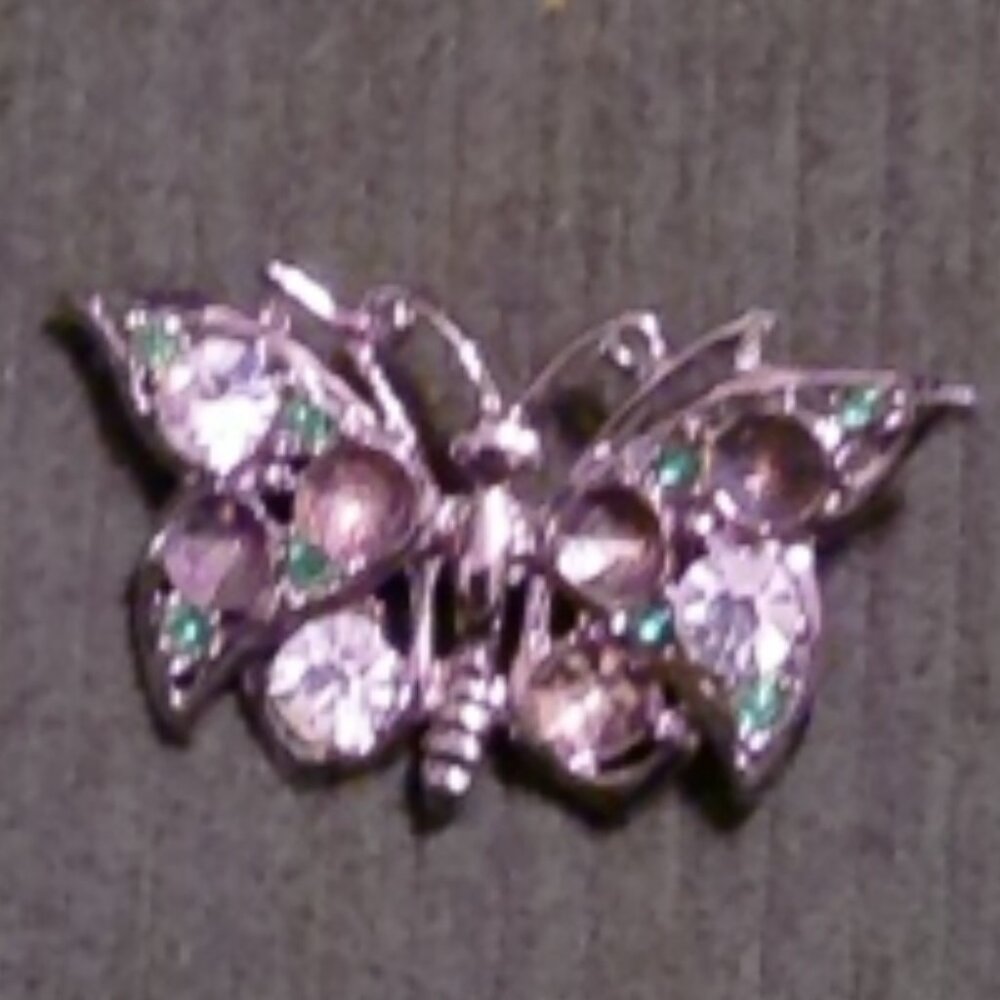 VINTAGE BUTTERFLY BROOCHfinal price pls no more discounts struggling  diaabled m